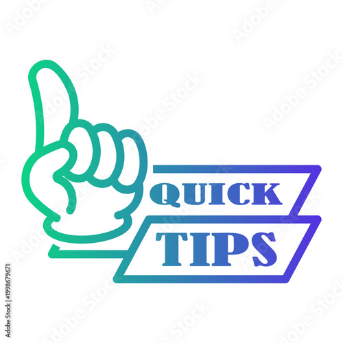 suggestion Line Gradient Icon