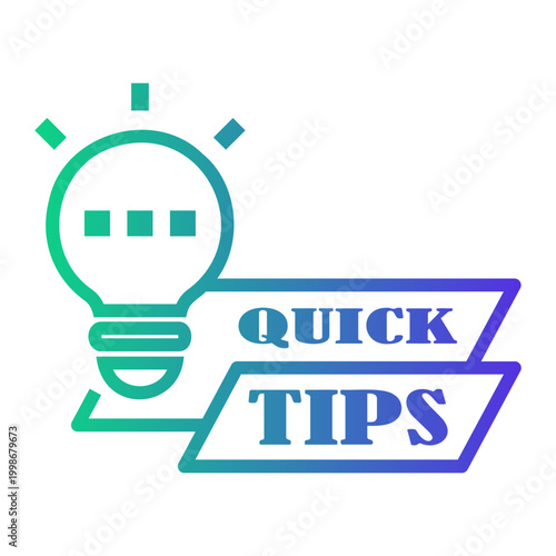 suggestion Line Gradient Icon