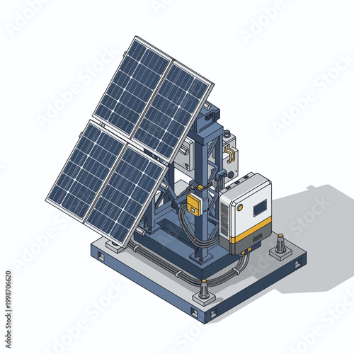 Solar Panel Tracking System for Efficient Energy Generation.