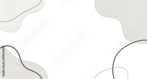 white gray abstract background, smooth curved waves, modern minimal wallpaper, elegant wave design, soft flowing shapes, clean abstract texture, luxury presentation background, subtle curved pattern, 