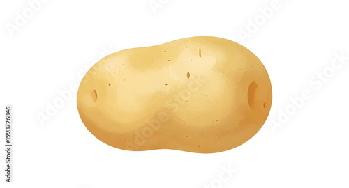 Bild auf Leinwand potato, vegetable, food, brown, tuber, fresh, organic, farm, natural, healthy, r