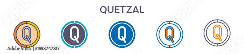 Quetzal Symbol Element For Design Graphic - Multi Styles