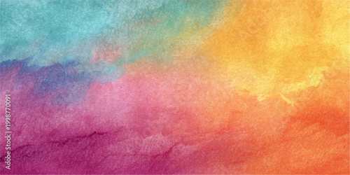 A watercolor image with soft hues blending in a vibrant display, evoking a sense of creativity, artistic expression, and fluid transition of color.