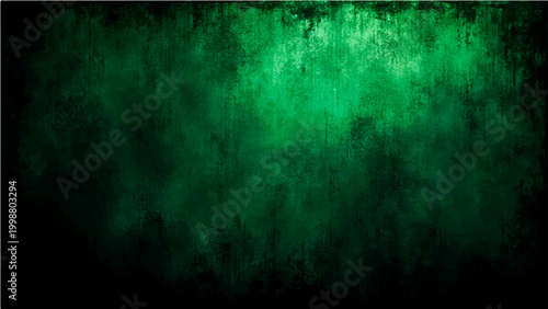 Vector Textured backdrop boasts interplay of deep hues verdant strokes descend into a shadowed void. Dramatic atmosphere evoke feelings of mystery. 