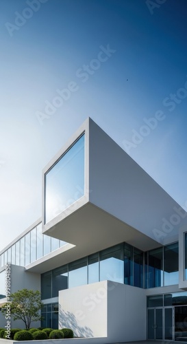 Modern Architectural Marvel - Contemporary Building Design.