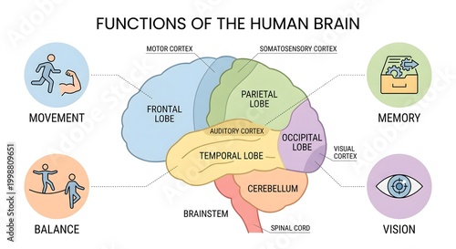 Functions of The Human Brain