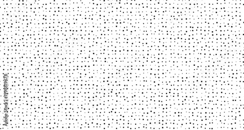 Black and white random dots pattern background