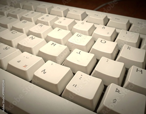 Old typing keyboard surface texture high resolution wallpaper