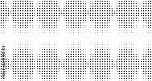 Halftone pattern with black dots on white
