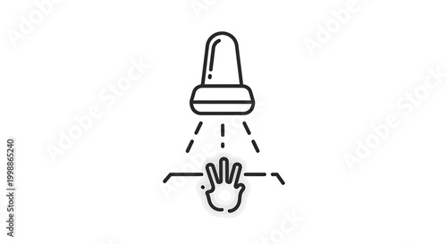 Hand Scanning Technology: Fingerprint Recognition, Biometric Security, Digital Identity