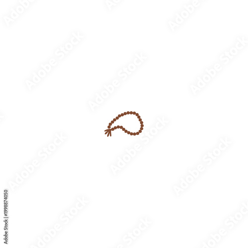 Sticker Islamic Tasbih Illustration