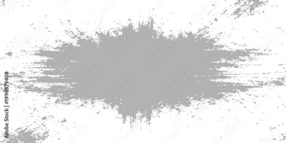 Obraz premium An artistic gray abstract shape on the background.