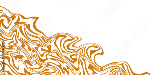 Vector Seamless Border dengan Mengalir A Abstrak Manis Tekstur. Latar belakang Makanan Kreatif untuk Desain Kemasan dan Iklan