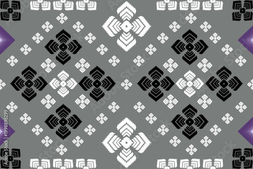 ethnic geometric pattern design background embroidery Vector patterns for fashion patterns, textiles, fabrics, carpets, embroidery, wallpaper and more.