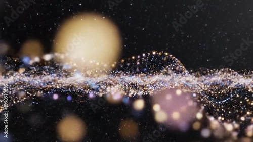 Vibrant space nebula in a ultra smooth animation,