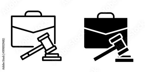 Employee law icon, element icon for design branding, print, and digital media