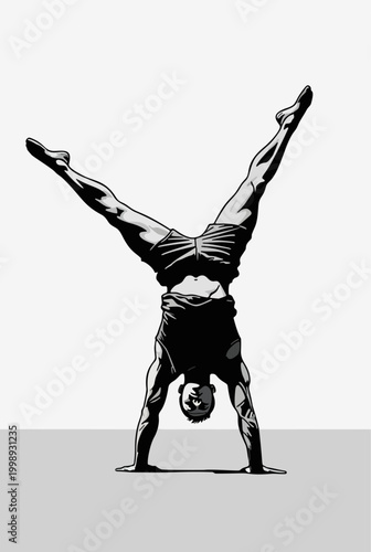 calisthenics head down