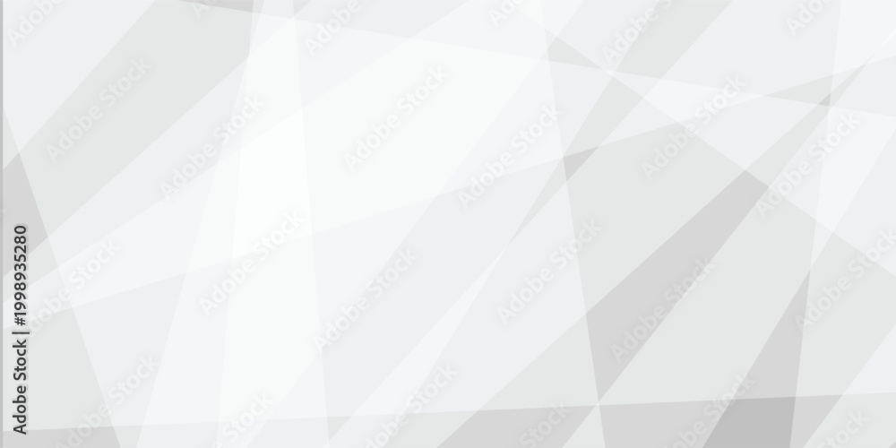 Obraz premium Abstract white and gray triangle geometric paper texture design this design are uses for style concept for banner, flyer, card, or brochure cover etc and quality full shape design .