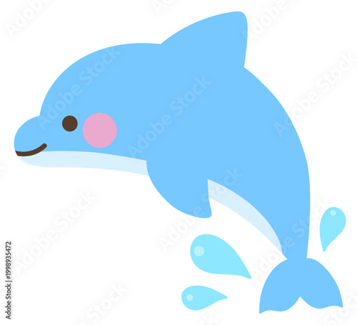 かわいいイルカ