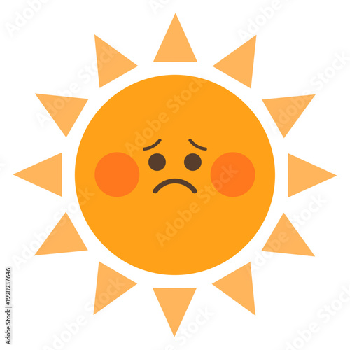 かわいい太陽（悲しい）