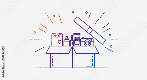 Unboxing Surprise Box: Fashion, Beauty, and Camera Gadgets