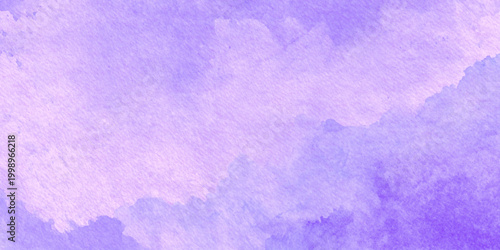 Soft purple watercolor background with abstract texture and blended pastel hues for design and artistic projects