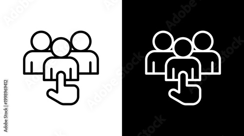 Assign White Icon Set Design