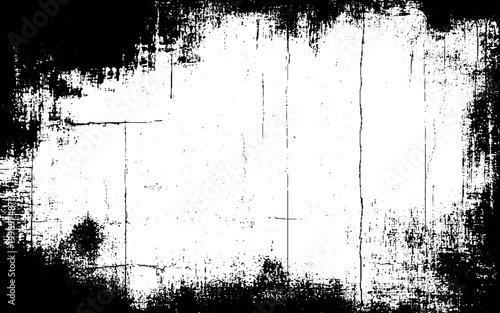 digital wall grunge and dust pattern surface Cracked white wall texture design element white background.
