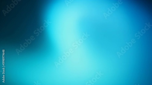 A vibrant abstract background with a gradient of deep blue to bright aqua, evoking a sense of calm and fluidity