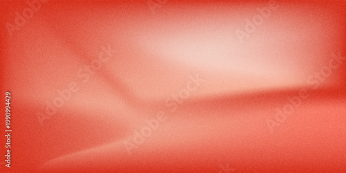 Abstract grainy grain gradient, vibrant coral with noise texture, smooth wave motion flowing fluid shapes, feminine, lifestyle, beauty, skincare brand design background.