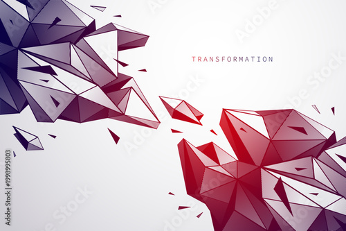 Fotografie Transformation driven by tension and contrast