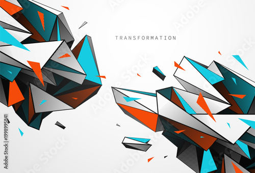 Transformation of balance, interactions of structure and energy, where control meets impulse in a dynamic process of synthesis and evolution.