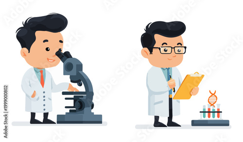 SCIENTIST IN LAB
