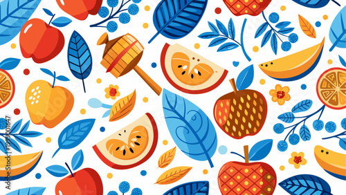 Assortment of sliced dried fruits in various shapes and colors