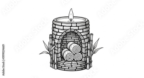 Premium Relaxation Decor Graphic 