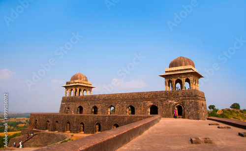 Baz Bahadur Palace in Mandu, Madhya Pradesh, India,