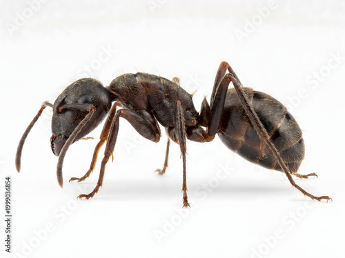Detailed Ant Macro Shot Clean Studio Style