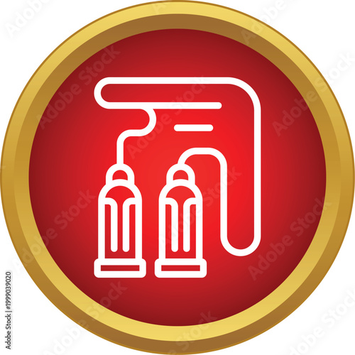 Spark plug set providing an ignition source for internal combustion engines
