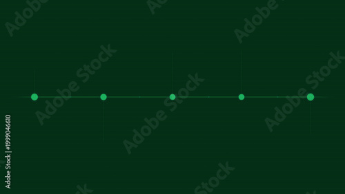 Εκτύπωση καμβά green radar screen looping animation