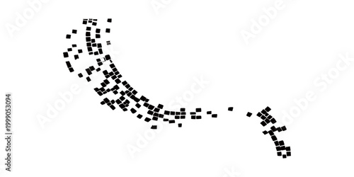 An abstract depiction of a constellation of dots, creating a minimalist and modern design.