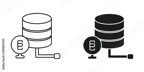Comparison of traditional and modern data storage systems with user interfaces