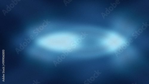 Tableau sur toile Soft blue glow centered within a dark, textured atmospheric haze.