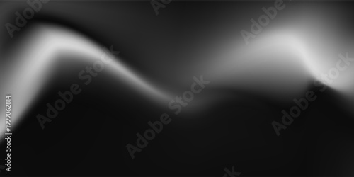 Northern lights. Night starry sky. Vector aurora borealis elegant modern