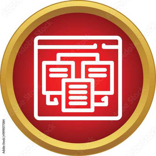 Website sitemap planning showing a hierarchical structure for web design and navigation