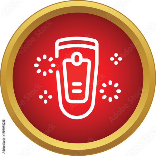 Icon presenting a personal care electric epilator for hair removal