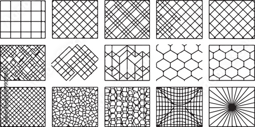 Photos Geometric seamless tessellation pattern seamless abstract design vector Vector