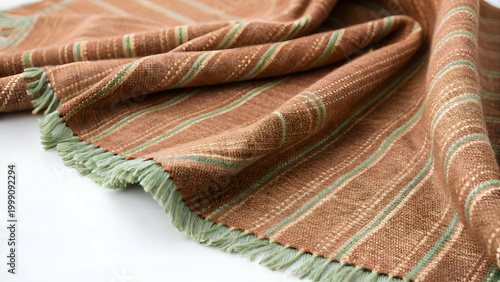Textile Warmth: Capturing the textures and tones of a meticulously crafted textile, the image invites a closer look at the intricate details and the comfort it evokes. 