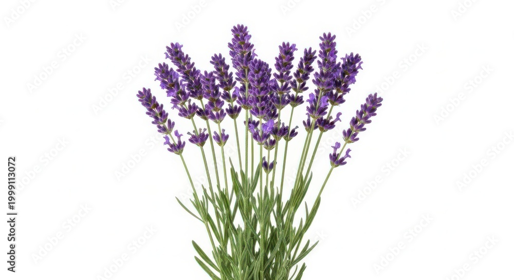 Fototapeta premium Fresh purple lavender flowers in bloom