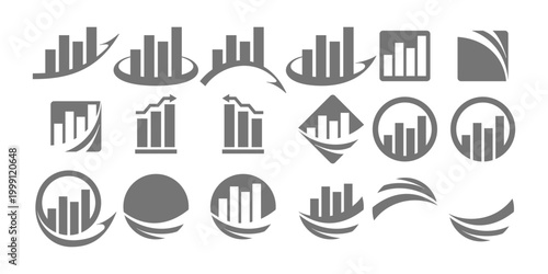 mega pack vector illustration corporate symbols trade