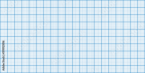 Seamless blueprint grid pattern, mathematical square coordinate paper texture .